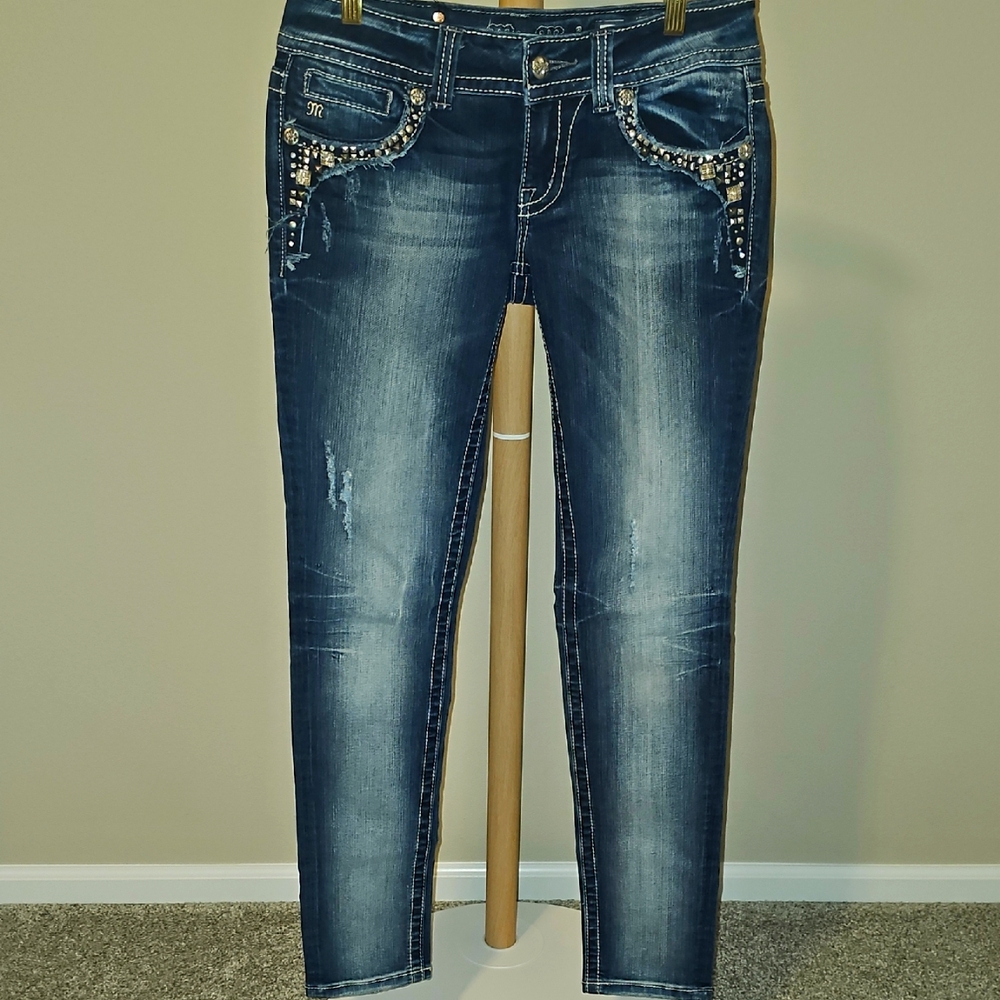 Women's Miss Me Jewel Embellished Jeans